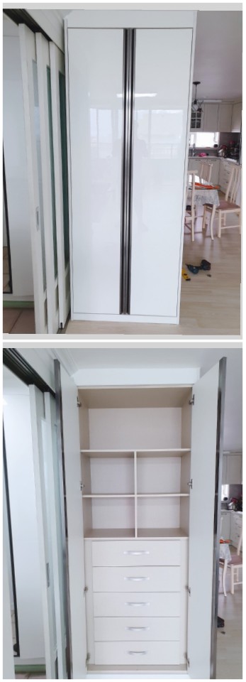 안에는5단 단스랑선반</br>경암동새한아파트요